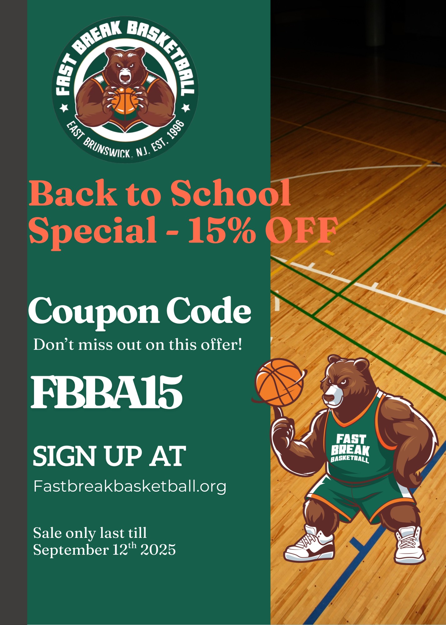 Card - Back to School Special - 15% OFF